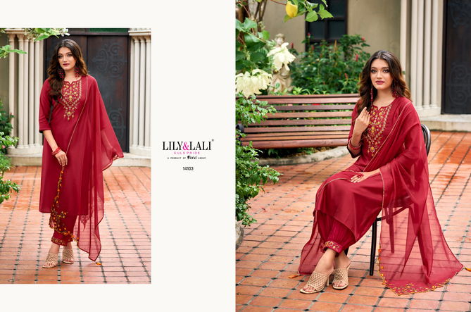 Afghani By Lily And Lali Designer Readymade Suits Catalog